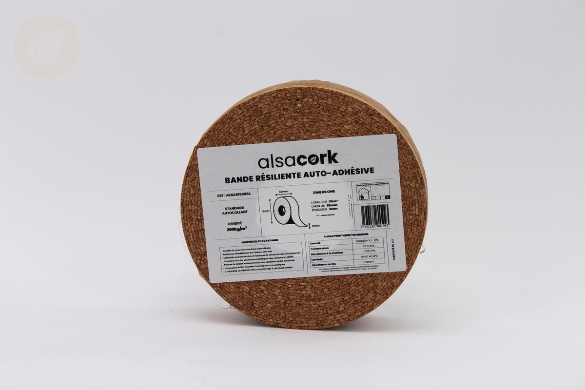 Rouleau liège standard ALSACORK - Isolation phonique & thermique