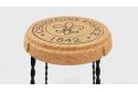 Tabouret capsule de champagne